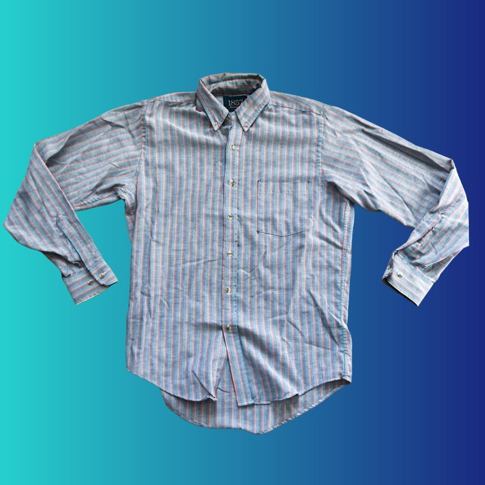 Men’s Striped Dress Shirt